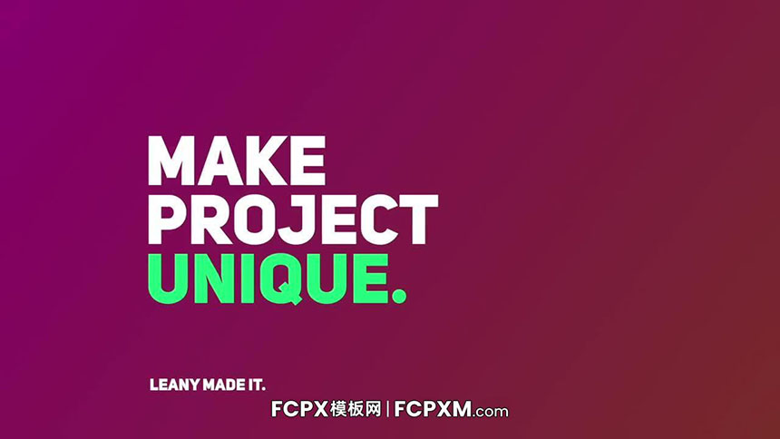 FCPX模板 创意全屏文字动画排版社交媒体fcp模板下载-FCPX模板网