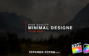 FCPX模板 20个时尚全屏标题动画fcpx模板下载