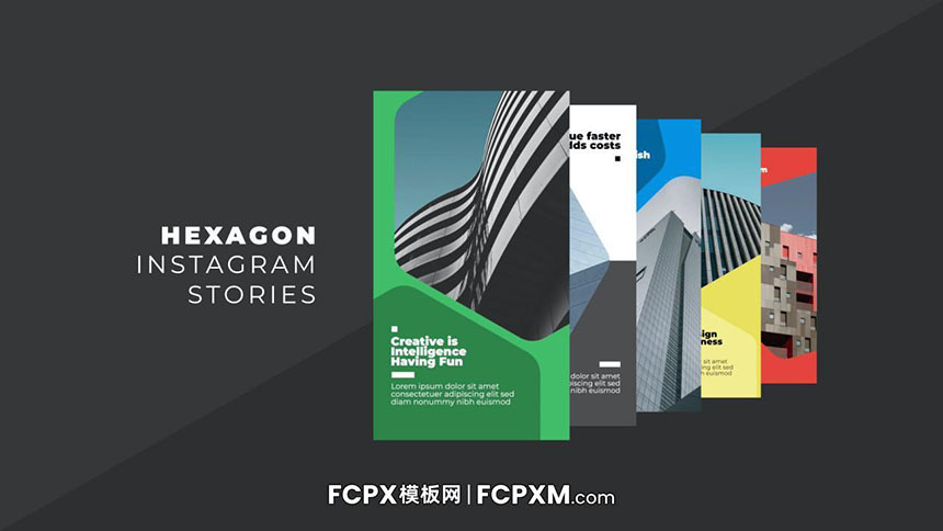 FCPX模板 创意时尚Instagram短视频fcpx模板免费下载