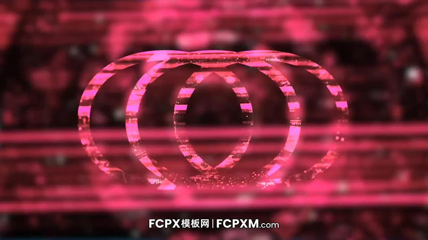fcpx片头模板 数码科技科幻电影logo展示FCPX模板下载
