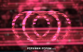 fcpx片头模板 数码科技科幻电影logo展示FCPX模板下载