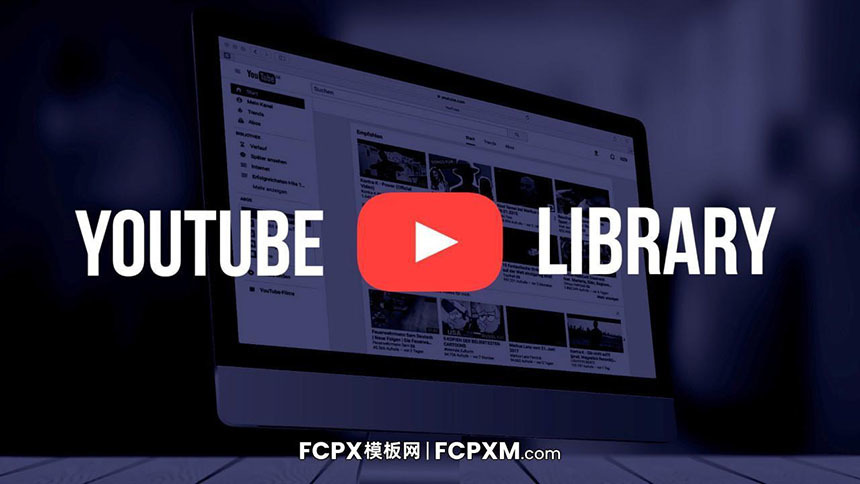 fcpx模板 油管YouTube社交媒体短视频包装动画FCPX模板