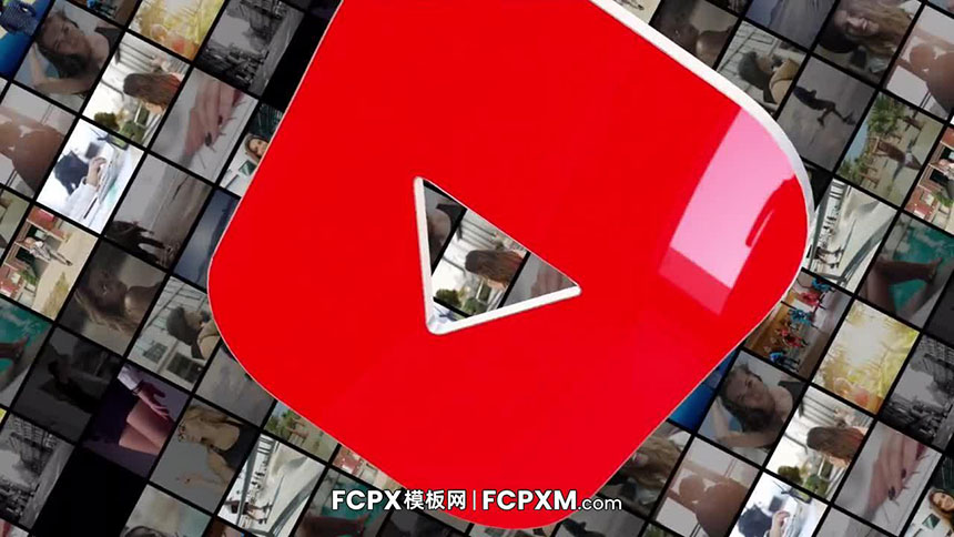 Youtube短视频开场预告账号作品宣传推广FCPX模板下载-FCPX模板网